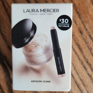 Laura Mercier Translucent Setting Powder And Caviar Eyeshadow Stick